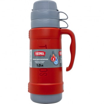 Термос для напитков THERMOS PICNIC 40-100 1 л, красный